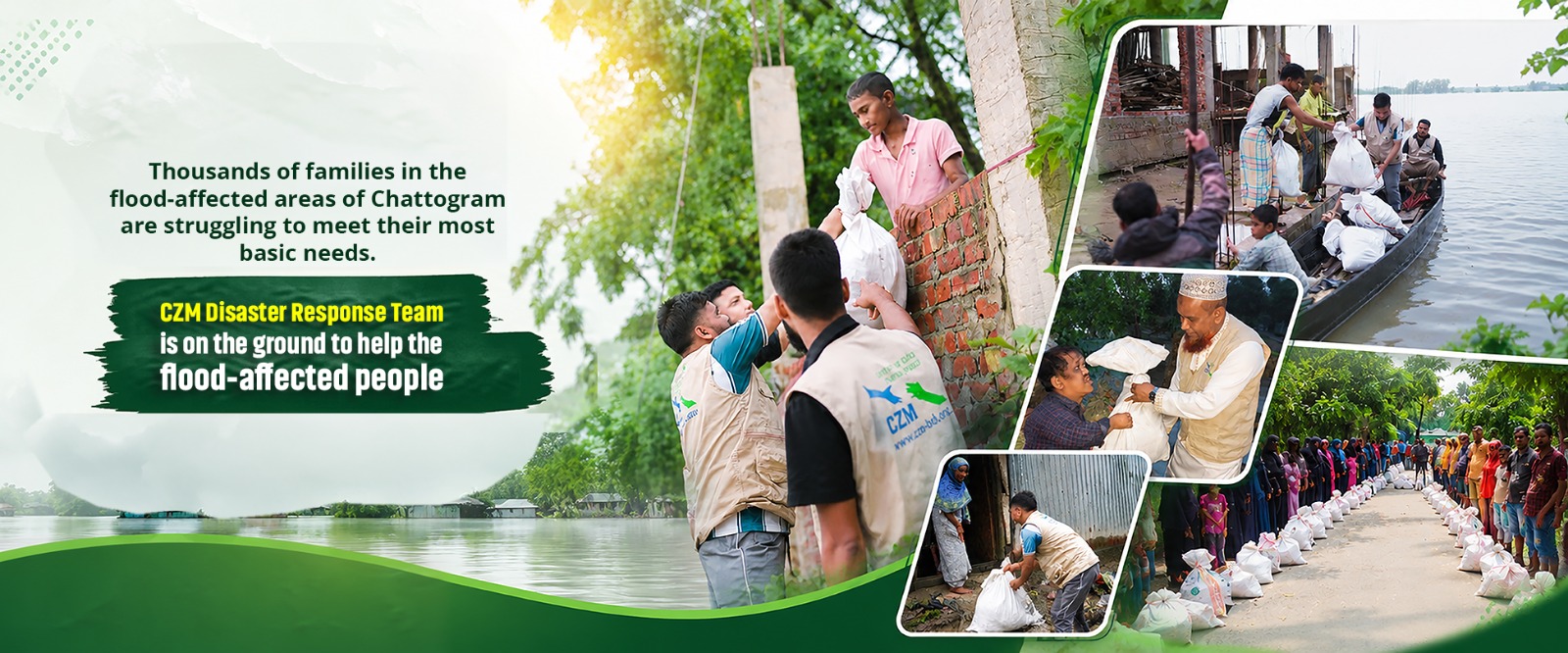 CZM Stands with Flood-affected People of Chattogram